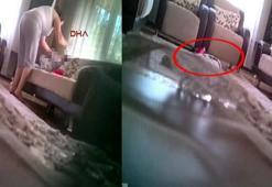 Zonguldak'ta skandal görüntüler! Öz annesi yaptı...