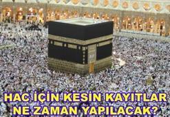 Hac kayıtları ne zaman başlayacak? 2018 yılı hac kayıtları nasıl yapılır?