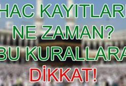 Hac kayıt başvuruları ne zaman yapılacak? Diyanet açıkladı...