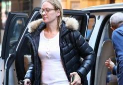 Uma Thurman makyajsız böyle yakalandı!