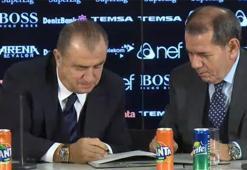 Ve Fatih Terim imzayı attı!