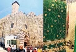 Medine sancağı Hz.İbrahim’in kabrinde
