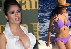 Salma Hayek'ten yürek hoplatan paylaşım!