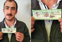 20 bilet aldı, piyangodan 1 milyon 250 bin TL kazandı!