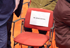 Baykal’ın sandalyesi boş bırakıldı
