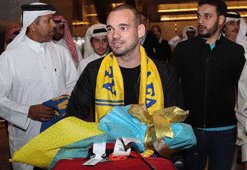 Sneijder'den Katar açıklaması