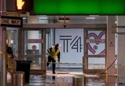 New York JFK Havalimanı'nı su bastı