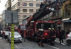 Karaköy'de iş merkezinde yangın çıktı!