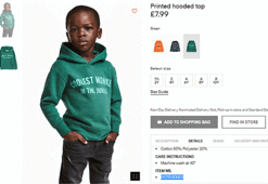 H&M tepki çeken sweatshirtü katalogdan çıkardı