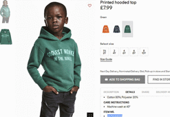 H&M'in siyah çocuk mankenin annesi: Ortalığı velveleye vermeyin! Aşın artık