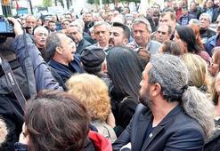 Devir teslim töreninde ortalık bir anda karıştı