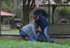 Polise zor anlar yaşattı!