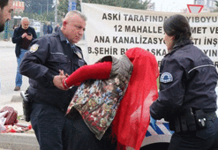 Adana'da bombalı kadın paniği!