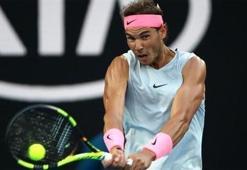 Rafael Nadal 3 oyun vererek turladı!