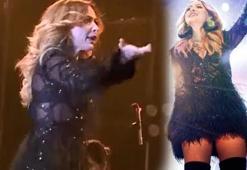 Hadise, sahnede çılgına döndü! İşte o anlar...