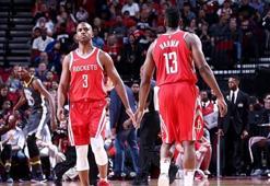 Rockets, Warriors'a "dur" dedi