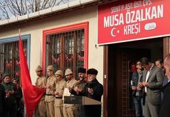 Afrin Şehidi Musa Özalkan'ın vasiyeti yerine getirildi