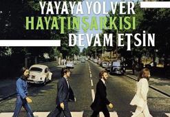 Jandarmadan yayalara "Beatles"lı saygı mesajı
