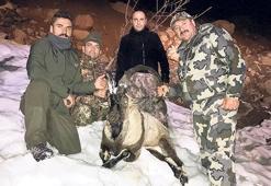 15 bin lira verdi yaban keçisi vurdu
