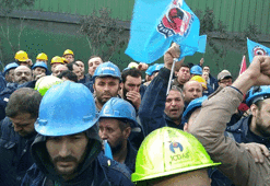 Metal işçileri %25 zammı konfeti patlatarak kutladı