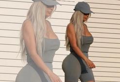 Gördüğünüz Kim Kardashian değil Paris Hilton!