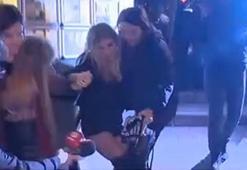 İrem Derici çok fena dağıttı! Ayakta duramadı...