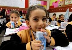 Okullar 'süt'le açılacak!