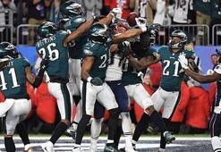 Super Bowl'u Philadelphia Eagles kazandı
