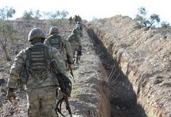 Afrin'de teröristlerin eğitim alanı ele geçirildi