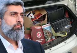 Furkan Vakfı'ndan eşya kaçırırken yakalandı