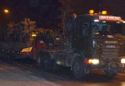 Suriye sınırına çok sayıda asker ve OBÜS sevkiyatı yapıldı