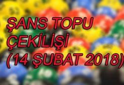Şans Topu çekilişi sonuçları! (14 Şubat 2018)