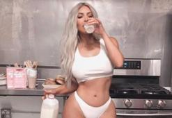 Kim Kardashian bu kez şaşırttı!