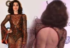 Nesrin'in transparan kıyafeti olay oldu!