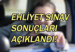 Ehliyet sınav sonuçları belli oldu! (10 Şubat ehliyet sonuçları)