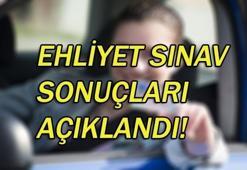 Ehliyet sınav sonuçları açıklandı! 10 Şubat 2018 ehliyet sınavı