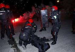 Maç öncesi ortalık karıştı! Bir polis öldürüldü