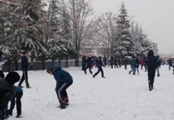 Bitlis'te kar yağışı nedeniyle okullar tatil edildi
