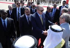 Cumhurbaşkanı Erdoğan Moritanya'ya geldi