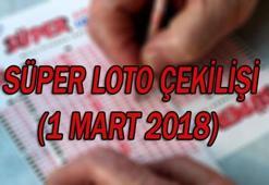 Süper Loto çekilişi sonuçları belli oldu! (1 Mart 2018)
