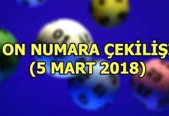 On Numara çekilişi sonuçları belli oldu! (5 Mart 2018)