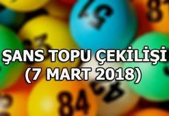 Şans Topu çekilişi yapıldı! İşte Şans Topu'nda kazandıran numaralar (7 Mart 2018)