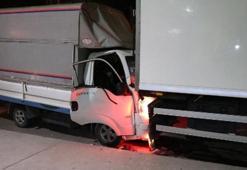 TEM Otoyolunda feci kaza: 2 ölü
