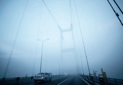 İstanbul genelinde sis etkili oluyor