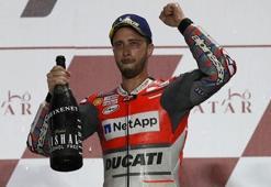 Sezonun ilk yarışı Dovizioso'nun