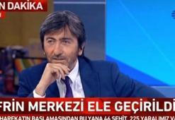 Rıdvan Dilmen "Afrin ele geçirildi" altyazısını görünce...