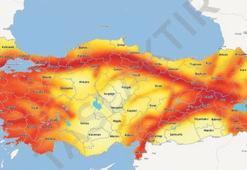 Yenilenen deprem haritası elektronik ortama aktarıldı
