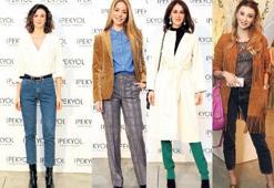 Davetliler modellerle yarıştı!