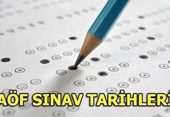 AÖF sınav tarihleri açıklandı! 2018 yılı AÖF Bahar Dönemi sınavları