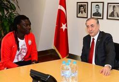 Gomis'ten başkan Cengiz'e ziyaret